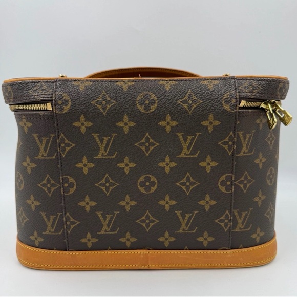 Authentic Louis Vuitton Monogram M47280 Cosmetic Handbag | Vanity Case - Picture 4 of 10
